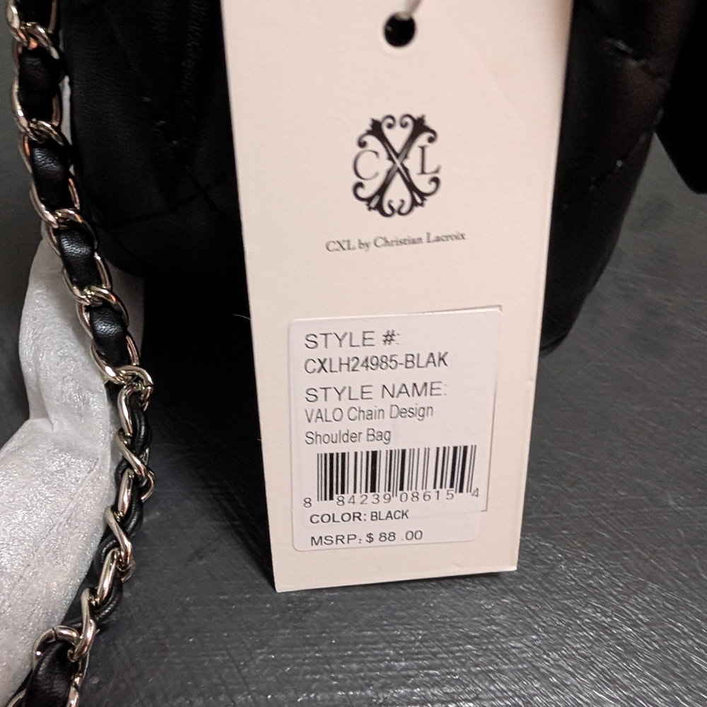 Christian Lacroix Black Quilted Mini Bag - Picture 4 of 7